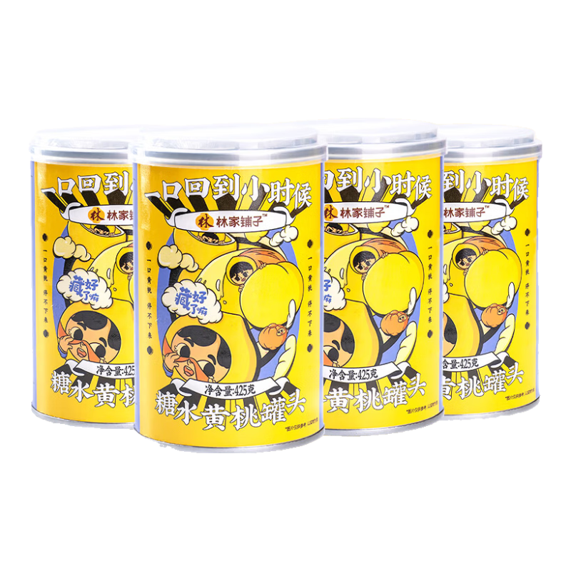 �ּ����� ���ҹ�ͷ 425g �ʱ���ˮ���� ��4��װ�� �Ӽ���ʳ 22.11Ԫ(����ȯ)