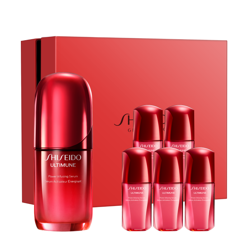 资生堂红妍肌活红腰子面部精华50ml抗老紧致修护化妆品护肤礼盒圣诞礼物