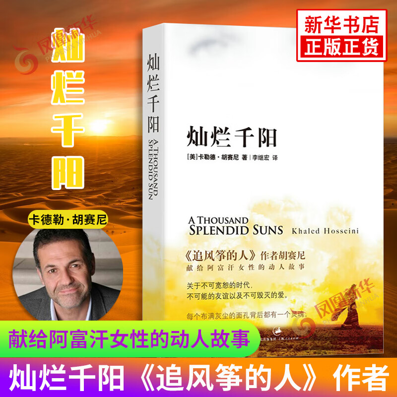 灿烂千阳 群山回唱追风筝的人胡赛尼著 献给阿富汗女性的揪心故事不可宽恕的时代和不可毁灭的爱现当代小说