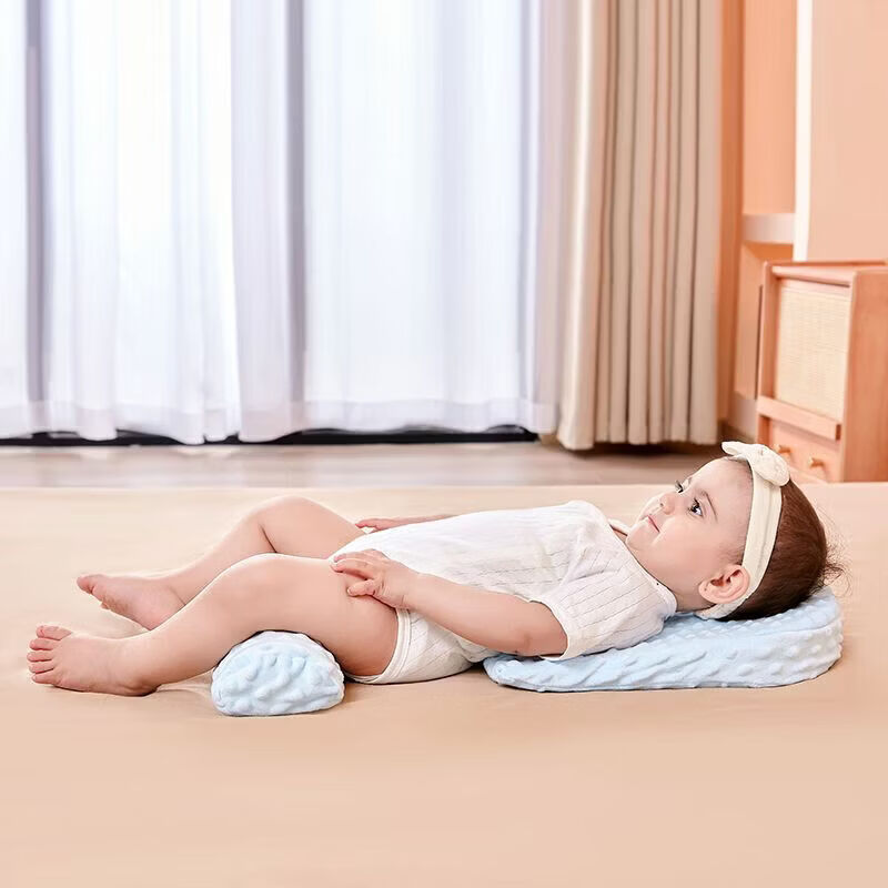 乐韵宝（leyunbaby）婴儿床中床新生儿仿生安抚床宝宝睡觉床神器睡垫睡窝 防吐奶斜坡垫+腿托(配件)