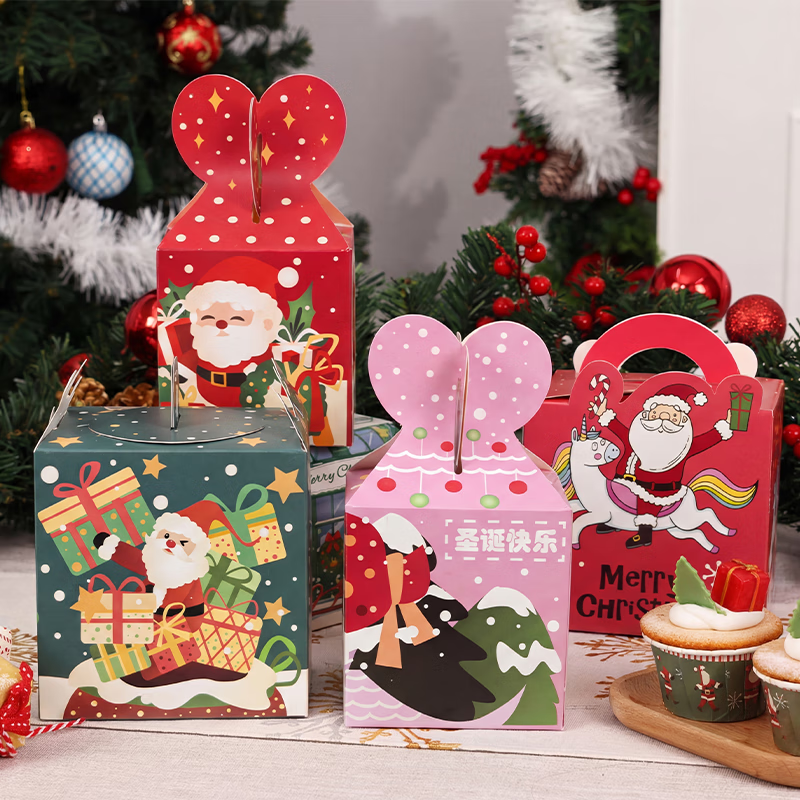 新疆阿克苏冰糖心苹果平安果礼盒圣诞礼物送情侣新疆直采新鲜水果 圣诞礼盒平安果*4【单果80mm+】