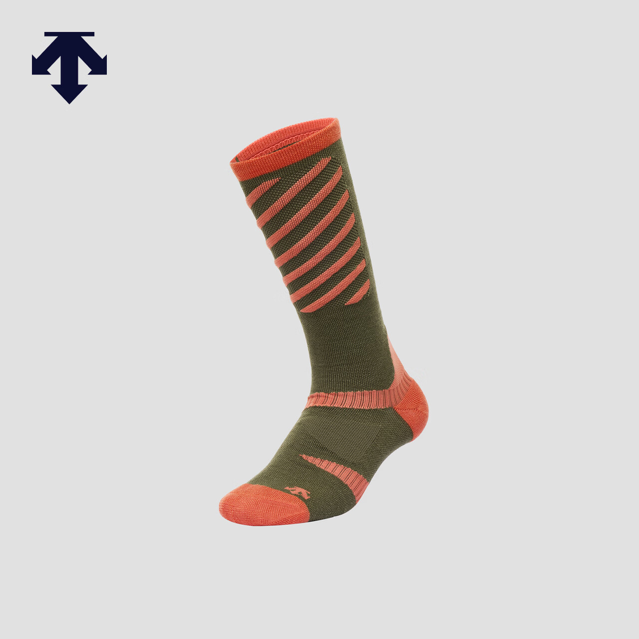 迪桑特（DESCENTE）DESCENTE迪桑特SNOWBOARD系列男女同款高筒袜 KK-卡其色 M