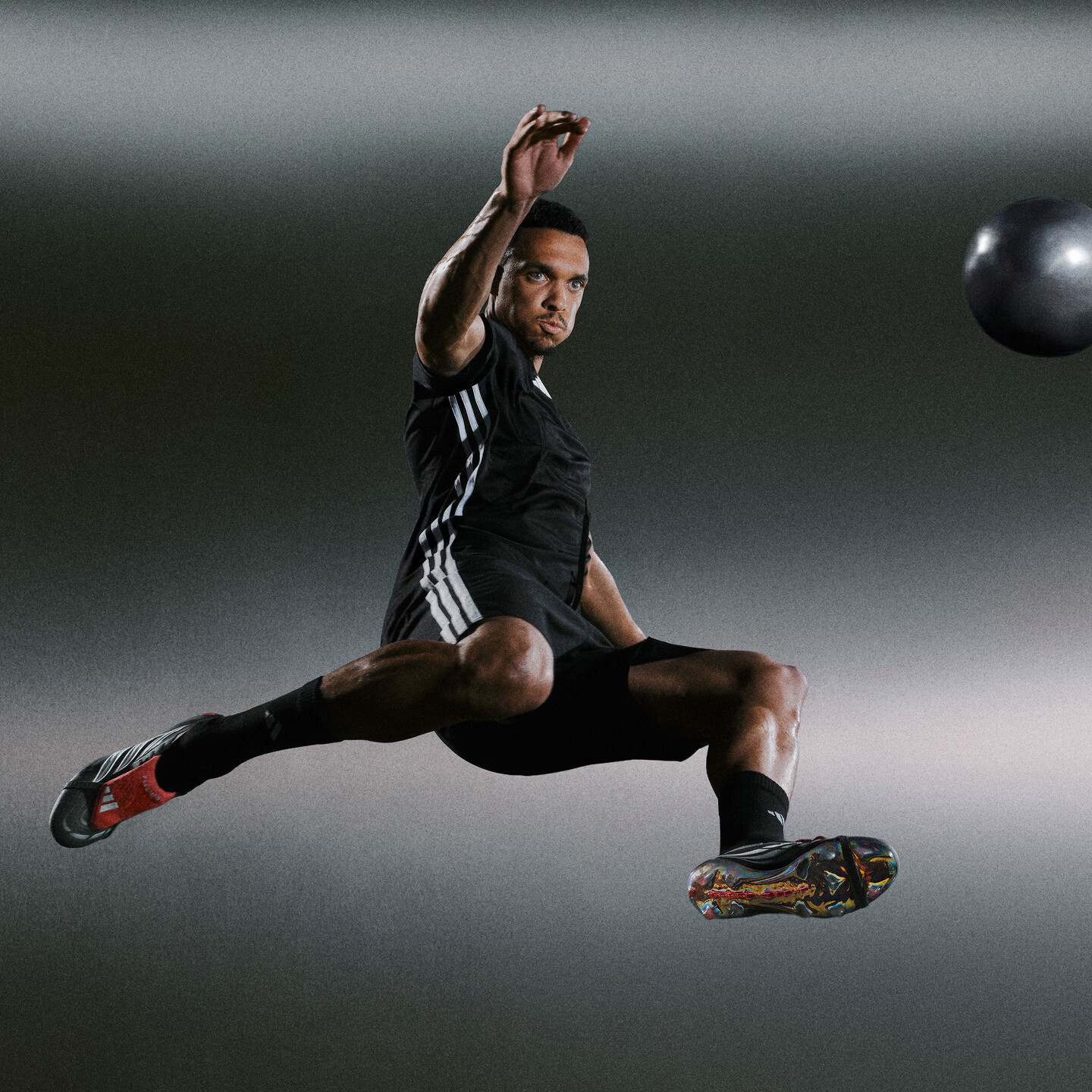 adidas PREDATOR ELITE FT FG天然硬草地长钉足球鞋男女阿迪达斯 亮金属铁灰/白色/亮红(推荐选大半码) 42.5