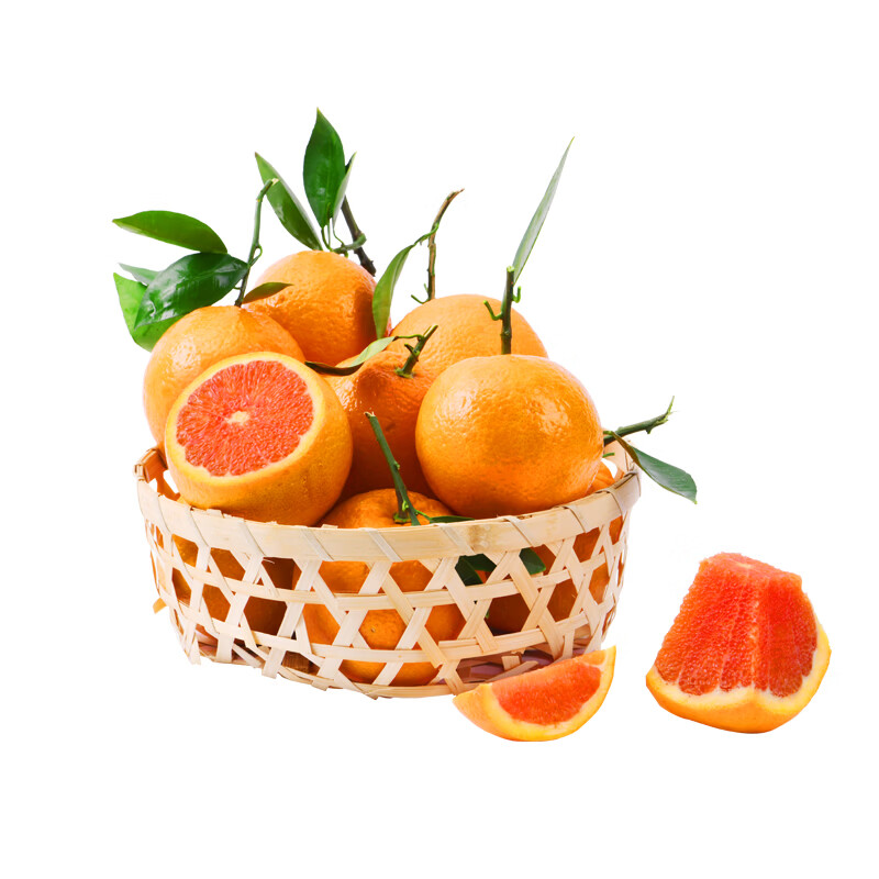 江橙诗语 中华红橙净重9斤大果 产地直发湖北秭归正宗中华红血橙 新鲜采摘 净重9斤（彩箱单果75mm+）