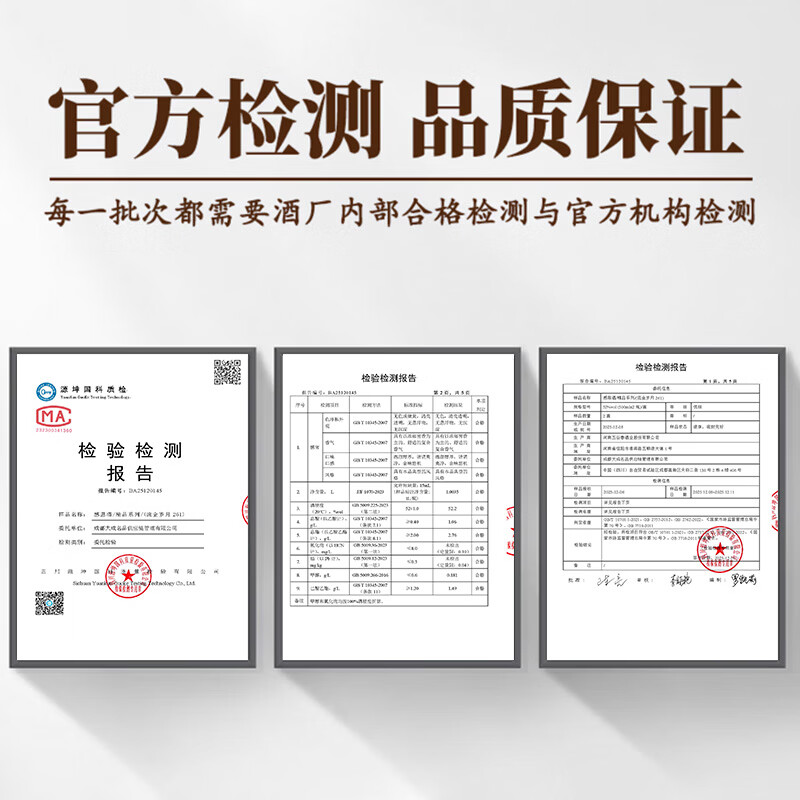 五粮浓香型优级白酒 五粮液股份公司出品 官方正品 感恩流金岁月 52%vol 500mL 2瓶 【赠礼袋】