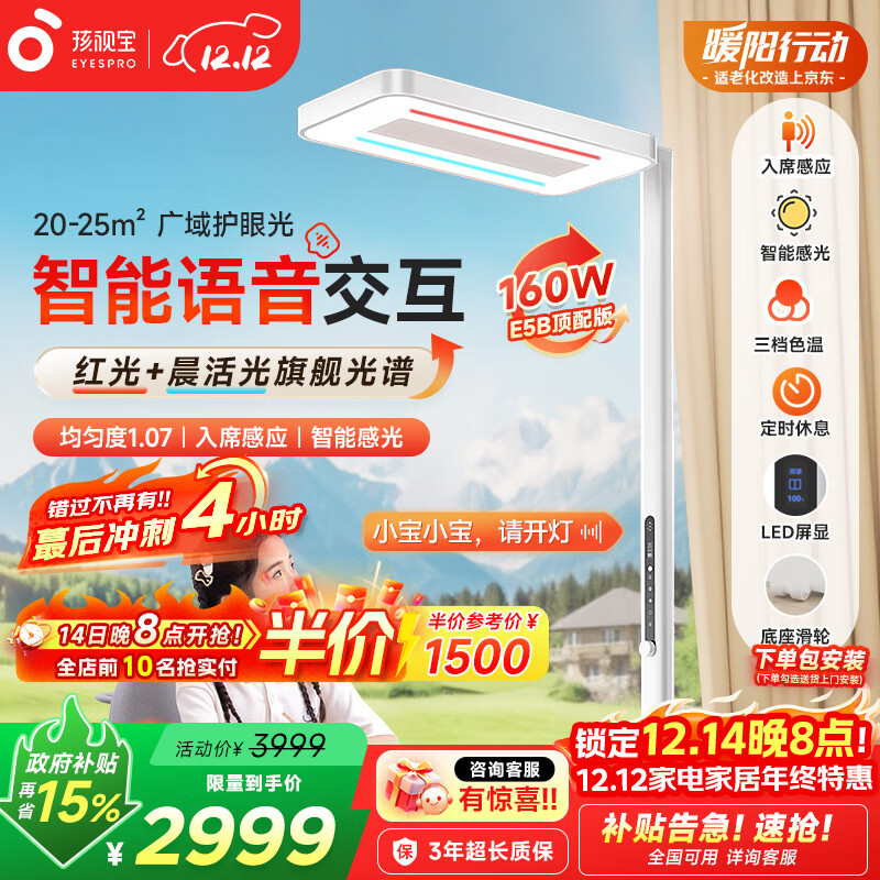 孩视灯家用落地大路灯E5-160W-R
