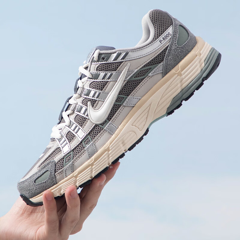 耐克（NIKE）男鞋 2025秋季新款运动鞋P-6000复古老爹鞋缓震透气休闲跑步鞋 FN7509-029 42