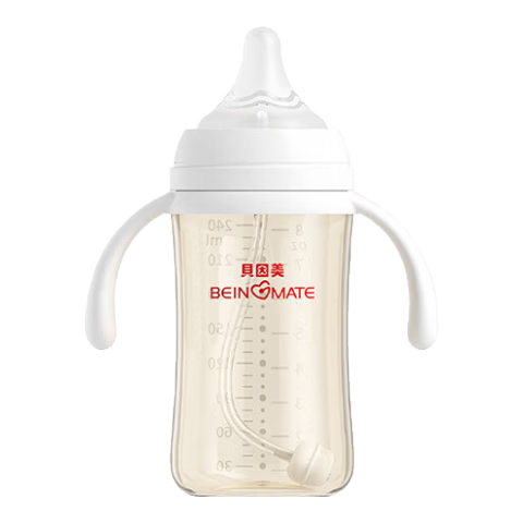 ���ڲ�����������PPSU��ƿ����������������ƿ�����������ĸ����ƿӤ����ƿ 240ml 3-6�� ���ֱ�+������ 40.5Ԫ