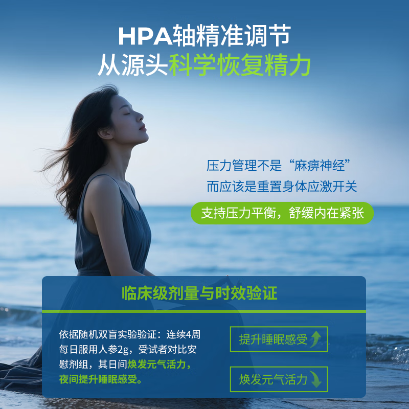 ETHICAL NUTRIENTS澳洲益嘉恩五种人参胶囊提高活力舒疲提神保持专注体能续航 60粒