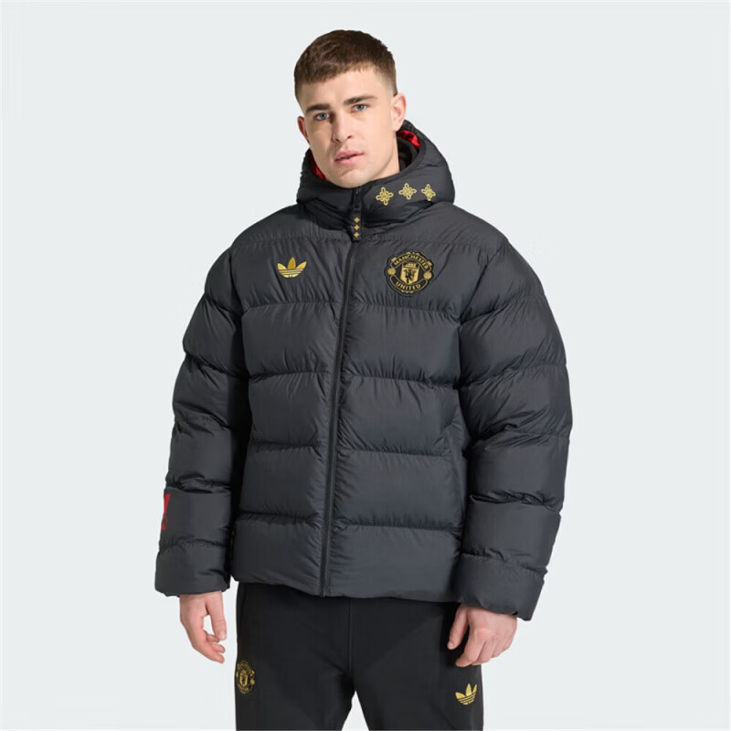 阿迪达斯（adidas）男子MUFC CS PJKT运动休闲棉服外套JM5567 JM5567 4XL