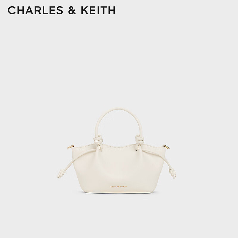 CHARLES&KEITH26����Ʒ�����������ذ���������Ӱ�CK2-30782804 Cream�̰�ɫ S 439Ԫ