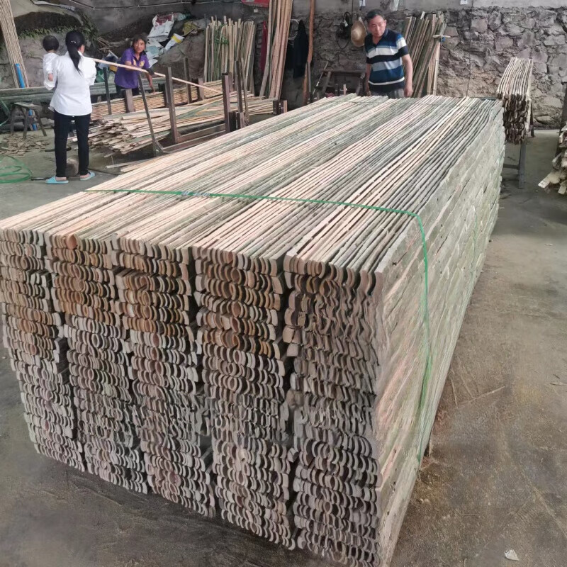 亿万仟竹跳板竹架板搭架子板竹篱笆玉米架板工程用竹笆片建筑工地用