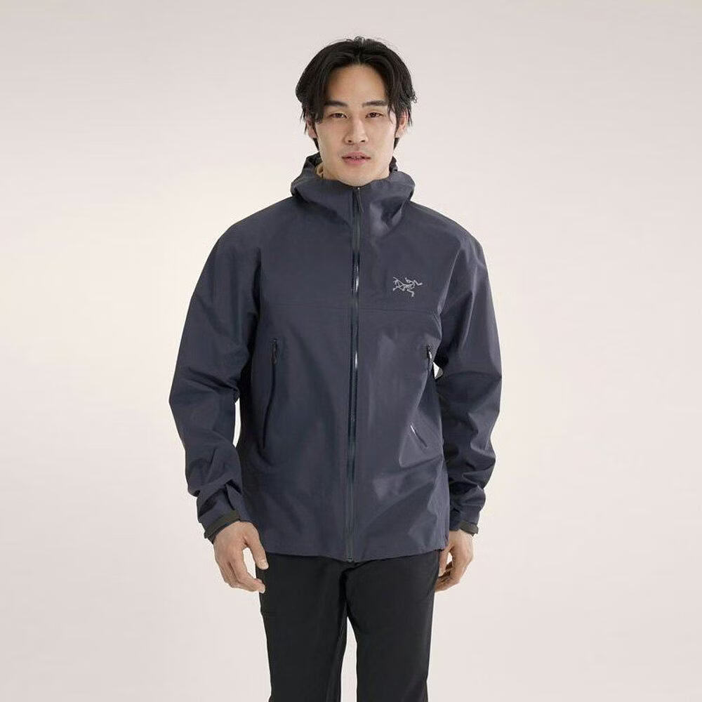 始祖鸟（ARC'TERYX）1h可退 Arc'teryx/始祖鸟BETA硬壳防风防水连帽夹克新款 Black Sapphire / 蓝黑   XS