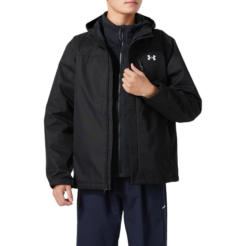 UNDER ARMOUR������ �����ﶬ�¿��˶�ץ�ޱ�ů�ڵ������������һ��ñ�п� 1371585-002 XL 786.5Ԫ