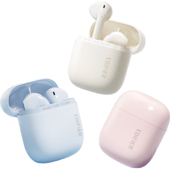 漫步者Zero Air Pro无线蓝牙耳机降噪运动新款超长续航Type-C快充智能穿戴设备耳机耳塞耳麦麦克风 椰奶白