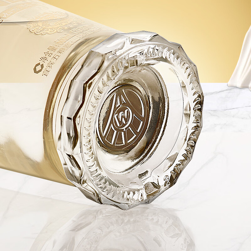 SANLINE【五粮限定 官方正品】九龙腾飞拉丝金礼盒 优级竹荪酒 高端宴请 52%vol 500mL 2瓶