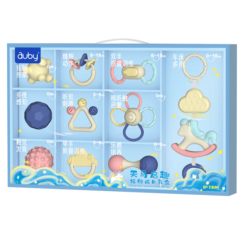 �ı� auby Ӥ�׶���ҡ������ 0-6���� ������������� С�������ɿ�ҧ ʥ���� 123.1Ԫ(����ȯ����յ�)