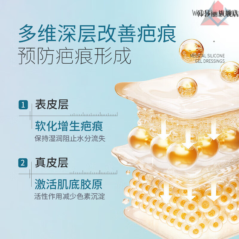 BEIYVS雅士仕邦硅酮凝胶官方旗舰店淡化增生手术新旧疤痕摔伤擦伤瘢痕 一支装 体验装 【官方旗舰正品 京质保障】