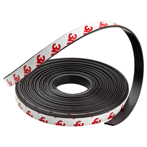 齊心（COMIX） 橡膠磁鐵條磁性貼 10mm*5m*1.5mm厚 黑 EP026