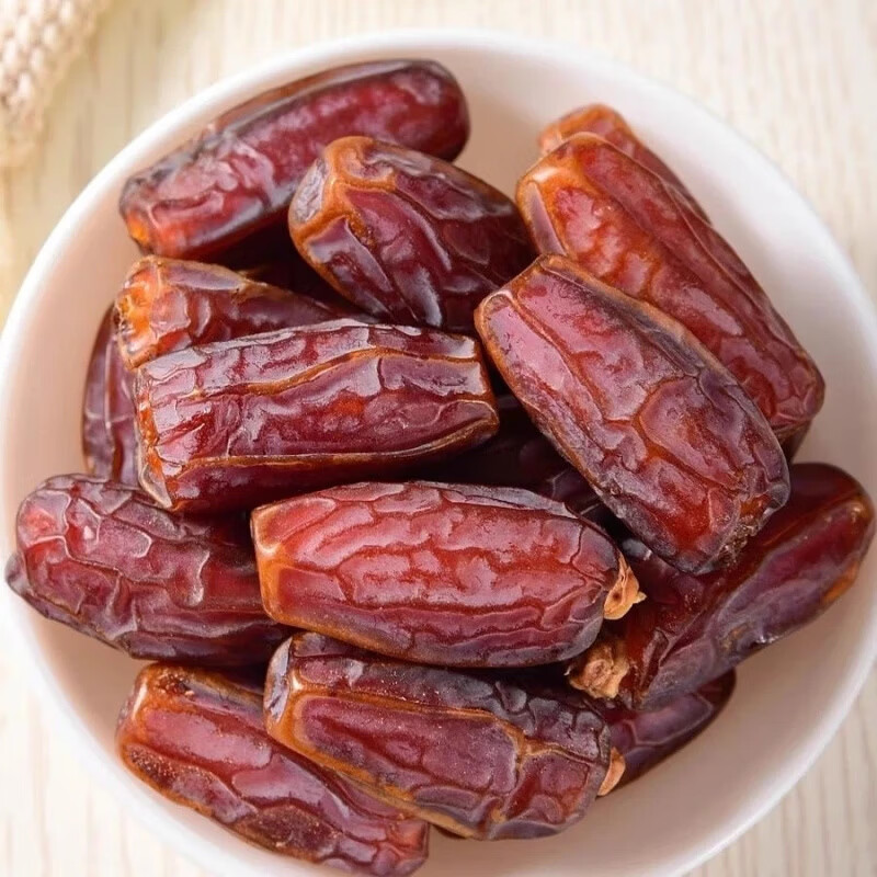 枣红栆杞新疆黑椰枣特级2025新货迪拜阿联酋新疆椰枣沙漠果干蜜饯免洗零食 精品特等【黑椰枣1斤】