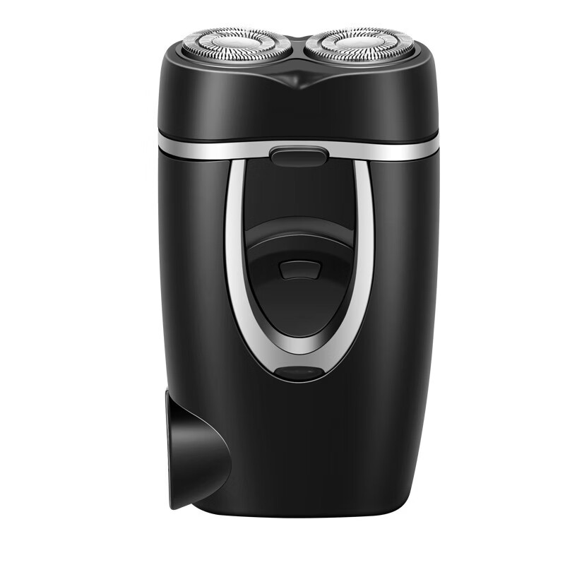 【精选】直销新款男士直充双头剃须刀黑色大气独立浮动刮胡刀毛刀 黑色双头188