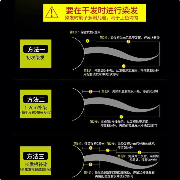欧莱雅植物流行色在家染发剂膏女孕妇可用冷茶棕色盖白发 栗棕色【盖白发孕妇可用】