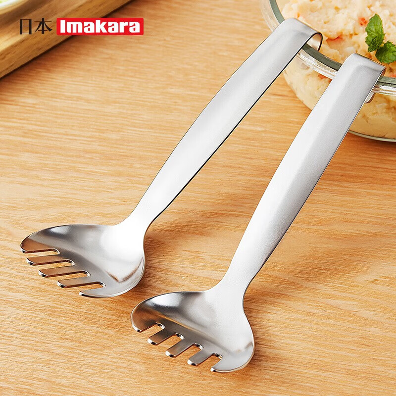 Imakara【甄选】土豆泥压泥器厨房厨房用具大全蒜泥土豆泥捣碎器研磨辅食 304不锈钢压泥勺-厨房用品家用