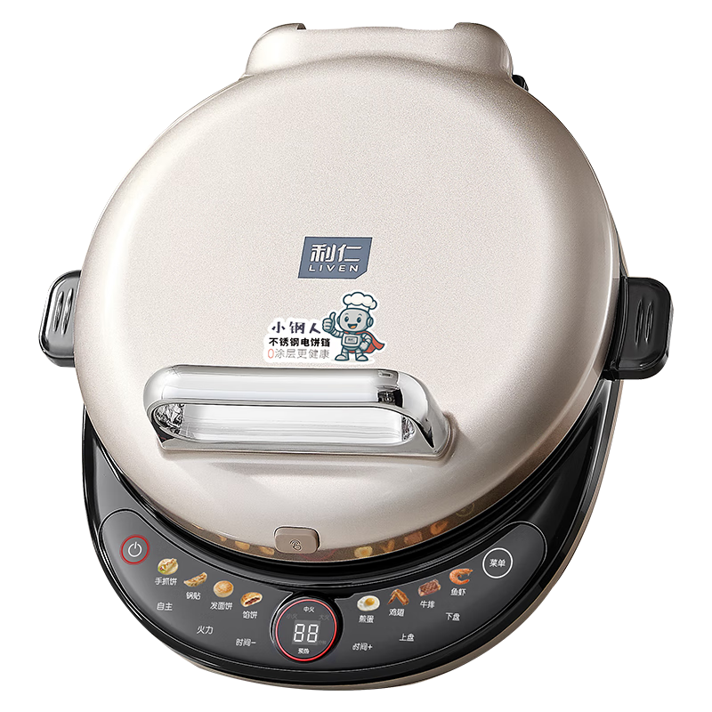 ���ʣ�Liven���ذ���Ʒ�����С���˲����0Ϳ�������̿ɲ�ϴ�ɵ���40mm����2000W˫����ȼ��õ����LR-XGR3997 629.1Ԫ(������)