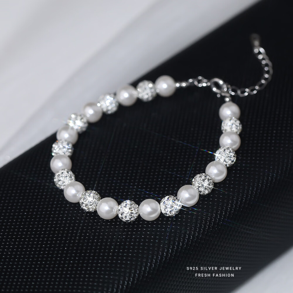 ������������S925��ʽ�����ʯ�����ִ�Ů���������Ǹ߼������� L1035�󻪲�����/ˮ��ư׽�Y 925�� 99Ԫ