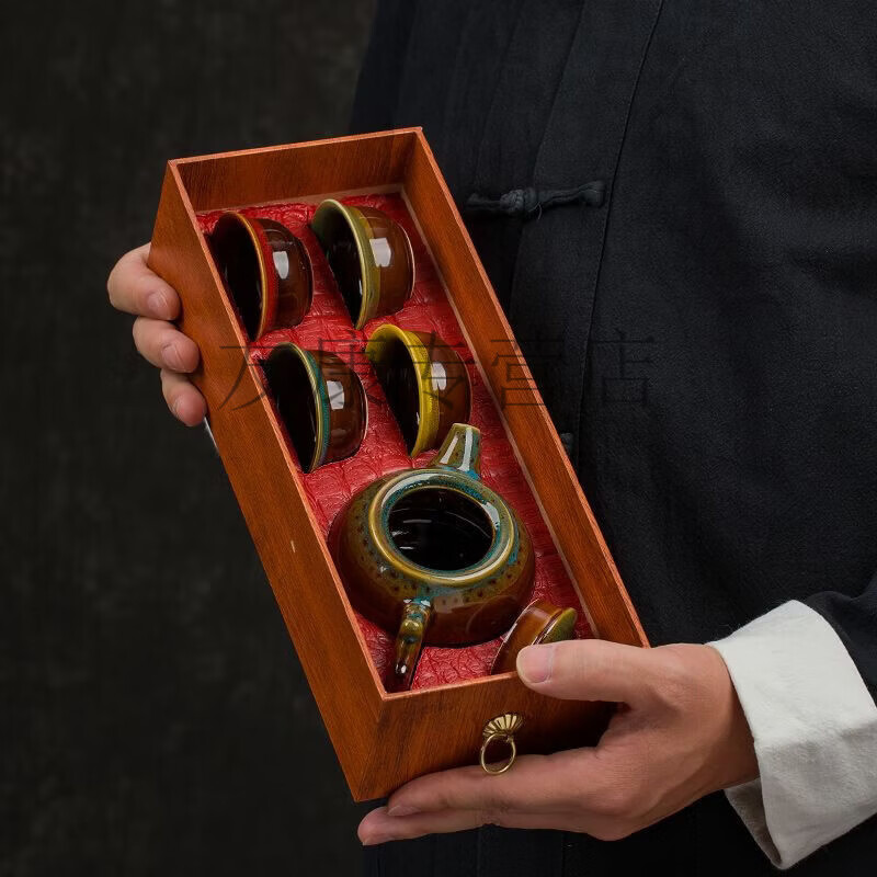 冰岛红龙珠豪礼茶叶礼盒装大红袍冰岛龙珠八大名茶组合过年过节 288·g