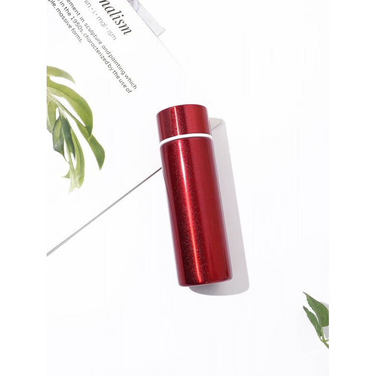 膳魔师（THERMOS）超小迷你保温杯304不锈钢儿童学生胶囊杯可爱情侣口袋杯旅行便携 本黄特小120ml本黄渐变