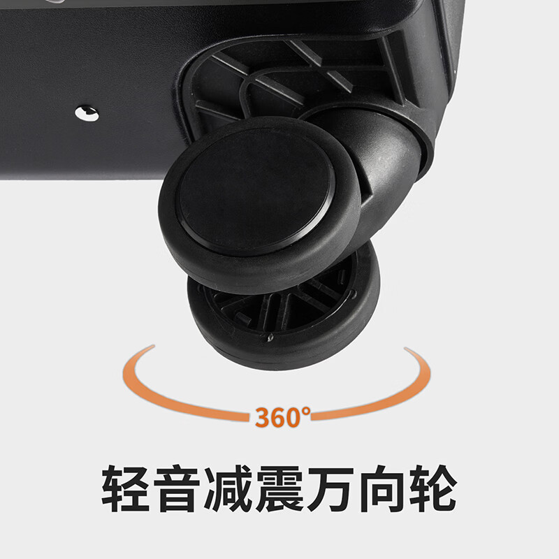 红蜻蜓Baby同款轻奢20寸登机箱带支架密码箱24吋拉杆式皮箱短旅途旅行箱 官方旗舰759S0143白色 24英寸 415*270*600mm