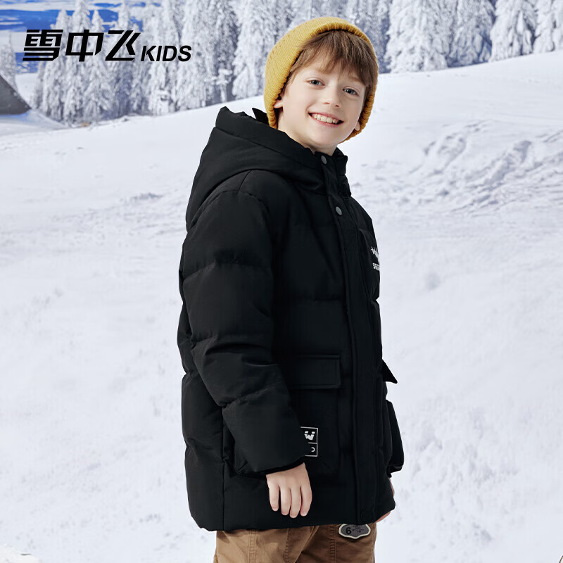 ѩ�з� SNOWFLYING ͯװ��ͯ���޷� ��ͯŮͯײɫӡ�����޷� ��ɫ 110 169Ԫ