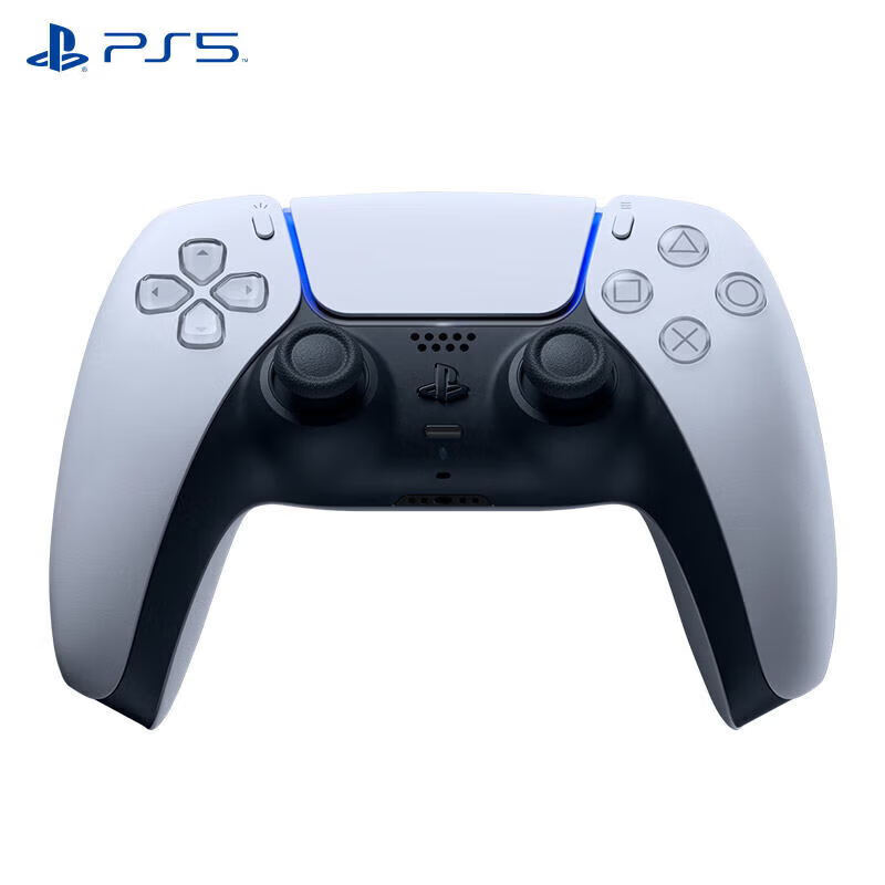 索尼（SONY）PS5 原装游戏手柄 新款无线蓝牙控制器 家用游戏设备 支持Steam 游戏电玩 GM 兼容黑神话悟空 二手游戏手柄 PS5手柄【冰雪白】 9新