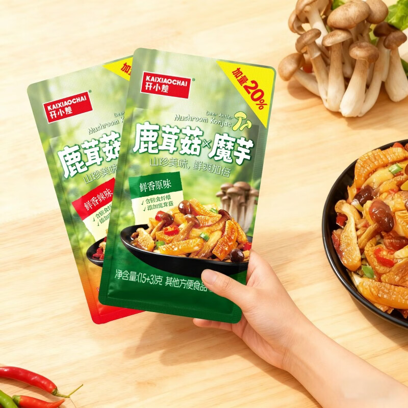 ��С�� ������ʳ�����ʳ 198g��װԭζ¹�׹�ħ�� 9.9Ԫ(��������ȯ)