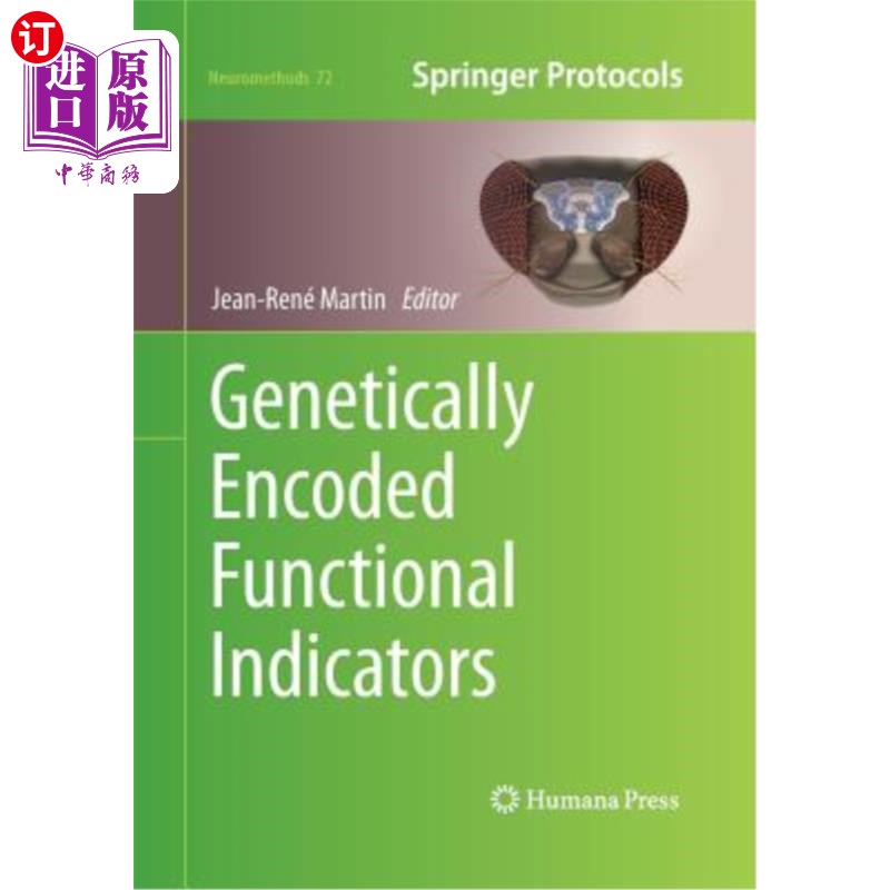 海外直订医药图书genetically encoded functional indicators 基因