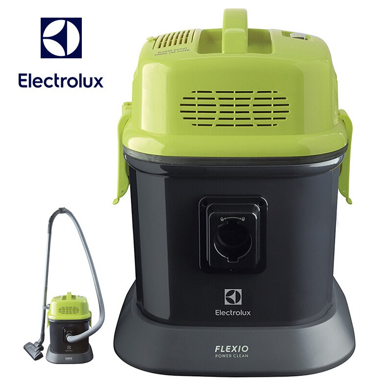 伊莱克斯（Electrolux） 吸尘器 Z803FL 干湿两用 强劲吸力 20L大容量 桶式吸尘 绿色