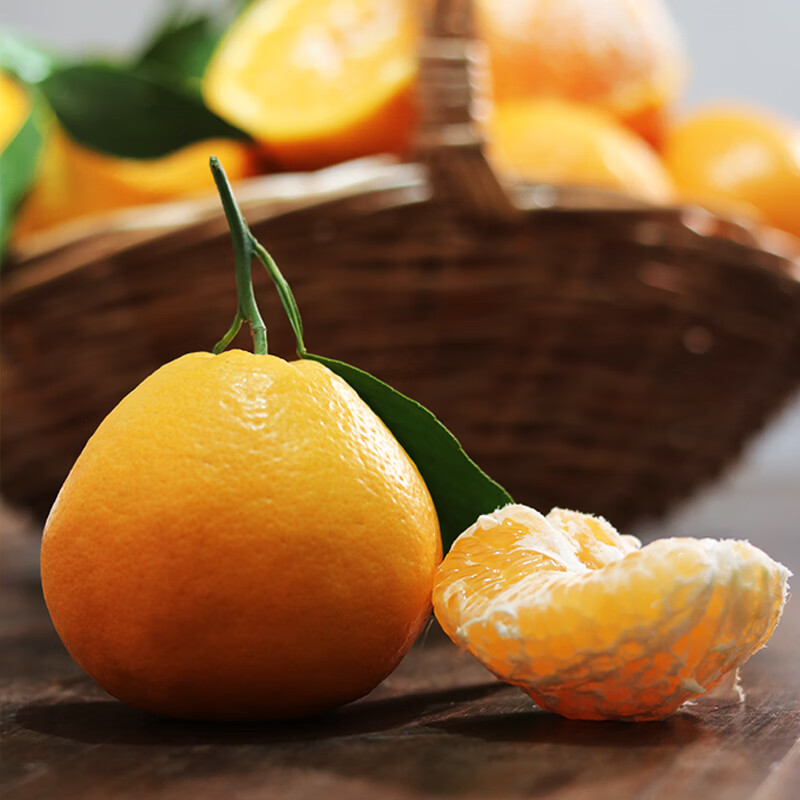 万果风情四川春见耙耙柑新鲜粑粑柑应季水果柑橘子 带箱5斤彩箱装【净重4.5斤】 果径75mm+