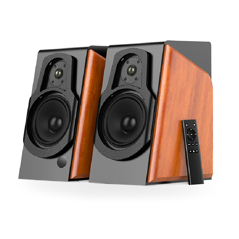 奮達(dá)（F&D） R60BT Pro藍(lán)牙音箱臺式家用桌面低音炮電腦臺式HiFi2.0有源木質(zhì)音響電腦音箱 R60BT Pro【經(jīng)典之作】