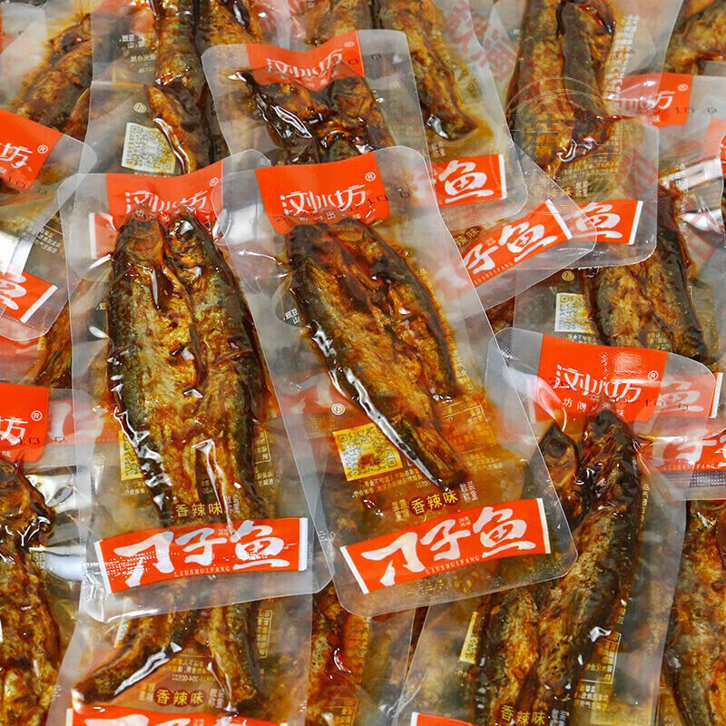 浏水坊刁子鱼500g香辣小鱼干鱼仔麻辣鱼麻辣熟食下饭菜夜宵休闲 浏水坊刁子鱼