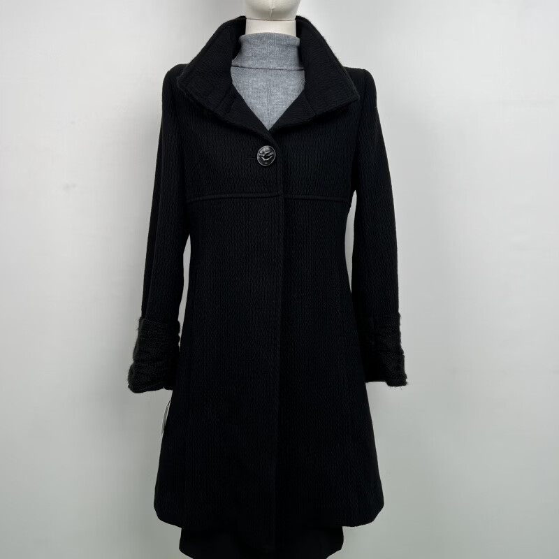 撤柜羊毛呢大衣中长款秋冬设计师多色多款收腰 黑色(02) L 京东折扣/优惠券