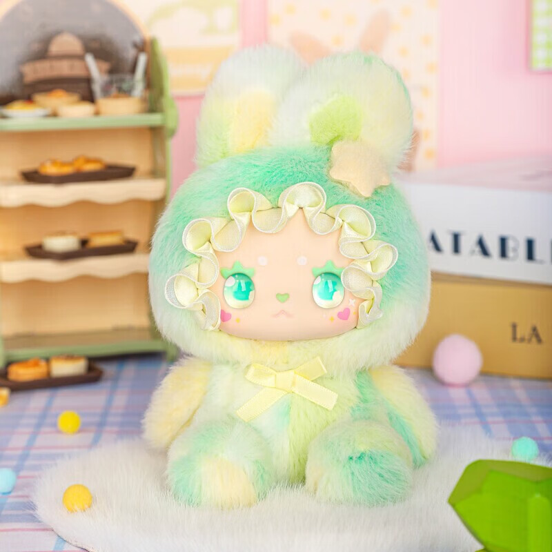 游奇秘境豆包AI毛绒公仔儿童玩具女孩圣诞礼物DeepSeek智能对话故事机 AI毛绒玩具单盒(随机发)【拆盒不退不换不包官瑕】 17cm