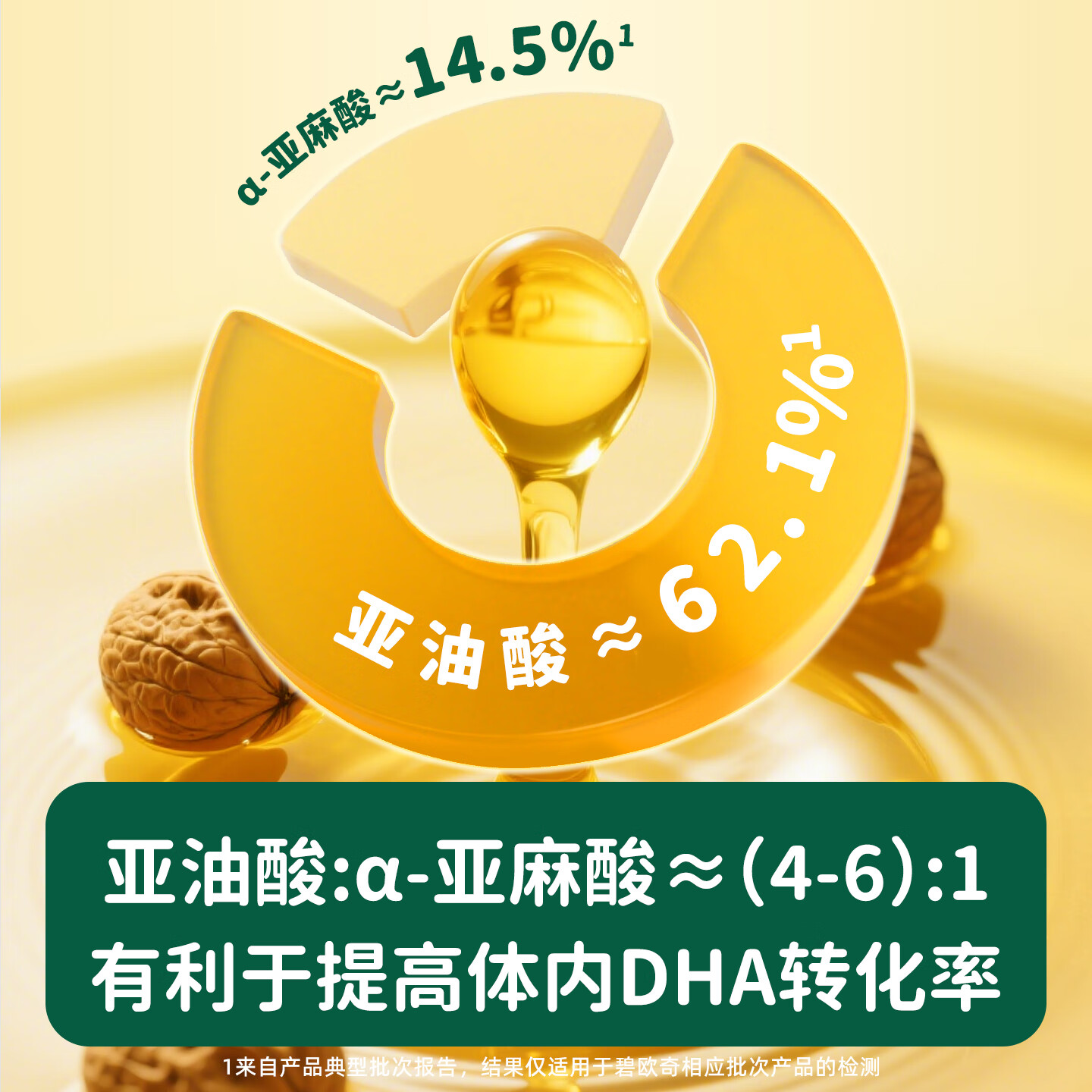 碧欧奇有机核桃油 亚麻籽油 紫苏籽油宝宝营养添加辅食用油组合油 【实惠装】有机核桃油200ml