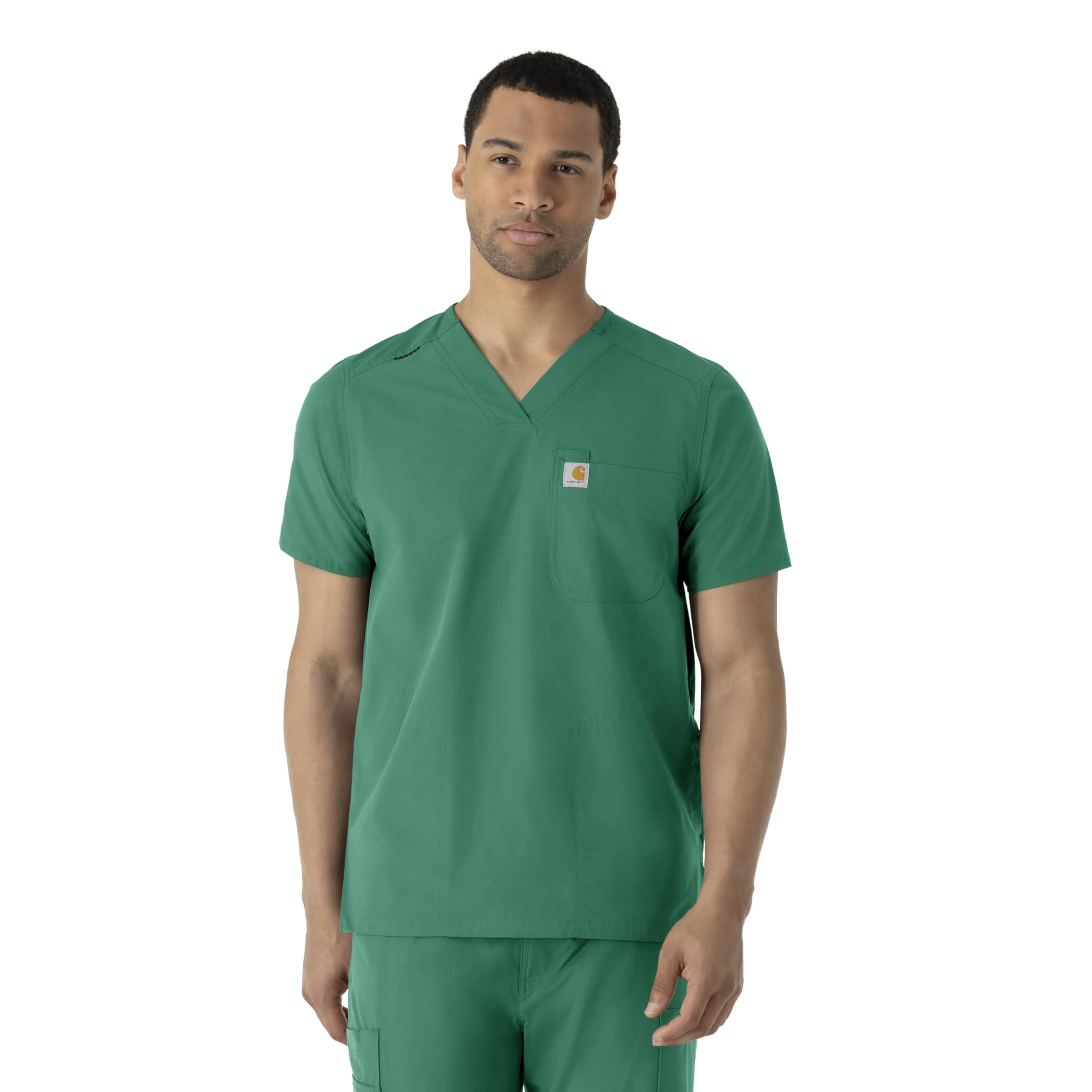 Carhartt 男式 Force V 领衬衫上衣, 猎人, 2X 猎人 2X