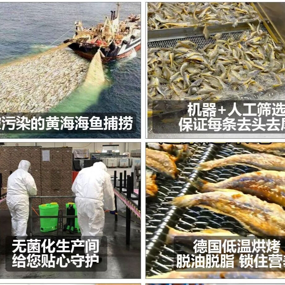 小海食新品香酥即食中段带鱼酥高蛋白宿舍解馋零食 带鱼酥50克*1袋原味