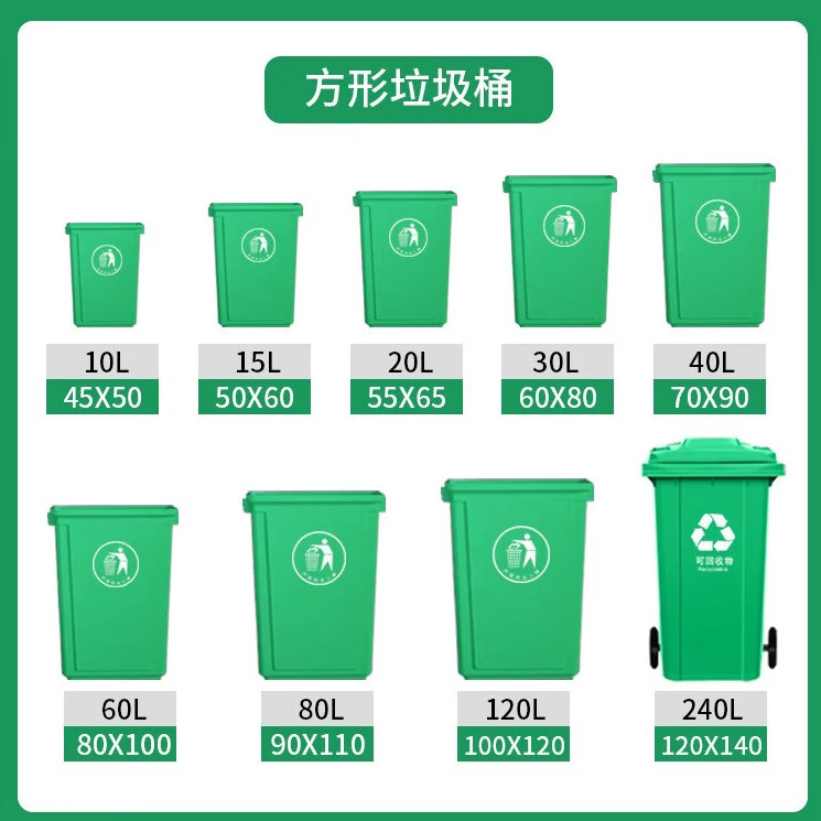 鹰大物业垃圾袋平口袋加厚加大号90商用酒店厨房保洁80特大黑色塑料袋 加厚型（45*50cm）100只 平口袋