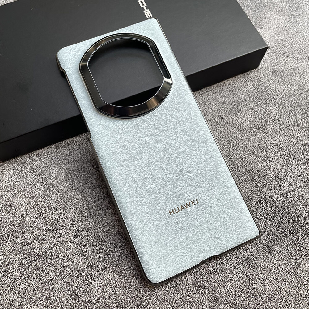 适用于华为MateX7手机壳原厂素皮X7典藏版折叠手机保护壳原封盒装 云锦蓝-经典素皮 超薄手感保护壳 华为 Mate X7