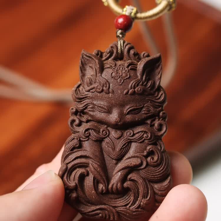 南京同仁堂【合香牌】天然手工制作古法苏合九尾狐吊坠脖挂车挂百搭 【九尾狐】苏合【药香】 1包*1包