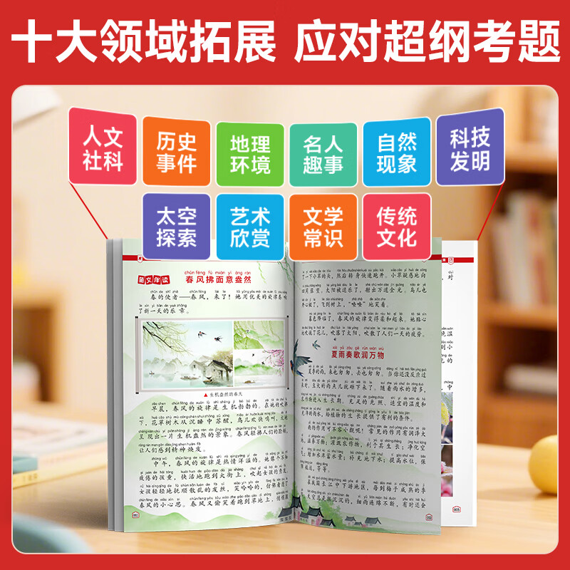【出版社直发】2026春季新版阳光同学博物课堂一年级上下册 小学生博物课堂语文一年级同步阅读教材辅导书人教版 全国通用课本寻宝语文学习大百科全书 一年级下册
