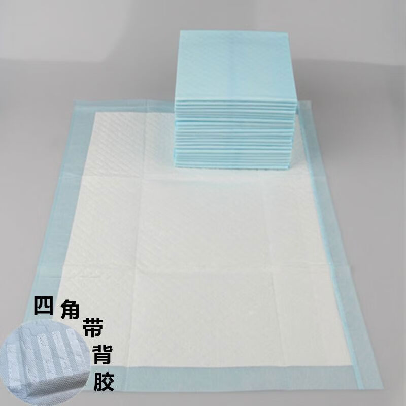 家用6090cm一次性地垫免洗防水卫生间厕所浴室防滑脚垫厨房吸油 60*90cm10片加厚款带背胶